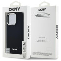 Kryt DKNY Plain Logo MagSafe iPhone 14 Pro černý