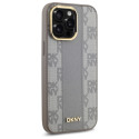 Kryt DKNY MagSafe pro iPhone 14 Pro Max - béžová