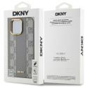 Kryt DKNY MagSafe pro iPhone 14 Pro Max - béžová