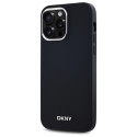 Kryt DKNY PLAIN LOGO pro iPhone 14 Pro Max černý