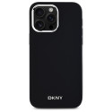 Kryt DKNY PLAIN LOGO pro iPhone 14 Pro Max černý