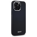Kryt DKNY PLAIN LOGO pro iPhone 14 Pro Max černý