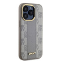 Kryt DKNY MagSafe iPhone 15 Pro - béžový