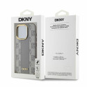 Kryt DKNY MagSafe iPhone 15 Pro - béžový