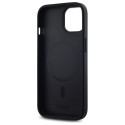 Kryt DKNY Plain Logo MagSafe iPhone 15 – černý