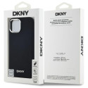 Kryt DKNY Plain Logo MagSafe iPhone 15 – černý