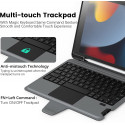 NILLKIN Bumper Combo Keyboard Case Ultra odolný obal s klávesnici a touchpadem pro iPad 10,2" (7/8/9 gen.) a Pencil, černý