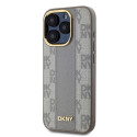 Kryt DKNY MagSafe Leather Checkered pro iPhone 15 Pro Max