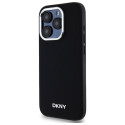 Kryt DKNY Plain Logo MagSafe iPhone 15 Pro Max černý