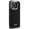 Kryt DKNY PLAIN SILVER iPhone 16 Pro - černý