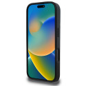 Kryt DKNY PLAIN SILVER iPhone 16 Pro - černý
