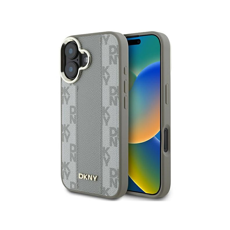 Kryt DKNY pro iPhone 16 - béžový