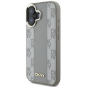 Kryt DKNY pro iPhone 16 - béžový (MagSafe)