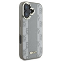 Kryt DKNY pro iPhone 16 - béžový (MagSafe)