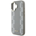 Kryt DKNY pro iPhone 16 - béžový (MagSafe)