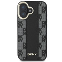 Kryt DKNY MagSafe CHECKERED pro iPhone 16 - černý