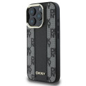 Kryt DKNY CHECKERED PATTERN pro iPhone 16 Pro Max - černý