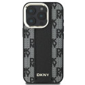 Kryt DKNY CHECKERED PATTERN pro iPhone 16 Pro Max - černý