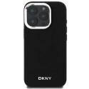 Kryt DKNY PLAIN SILVER pro iPhone 16 Pro Max - černá