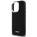 Kryt DKNY PLAIN SILVER pro iPhone 16 Pro Max - černá