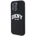 Kryt DKNY Silicone White Logo pro iPhone 16 Pro Max (černý)