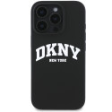 Kryt DKNY Silicone White Logo pro iPhone 16 Pro Max (černý)
