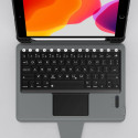 NILLKIN Bumper Combo Keyboard Case Ultra odolný obal s klávesnici a touchpadem pro iPad 10,2" (7/8/9 gen.) a Pencil, černý