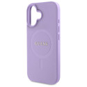 Kryt Guess Saffiano MagSafe iPhone 16 - purple