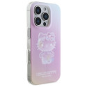 Kryt Hello Kitty IML 50th Anniversary iPhone 16 Pro růžová