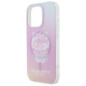 Kryt Hello Kitty IML 50th Anniversary iPhone 16 Pro růžová