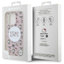 Kryt Hello Kitty IML All Over Paris pro iPhone 16 Pro - růžový