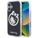 Kryt Hello Kitty IML Fun bow pro iPhone 16 – černý
