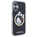 Kryt Hello Kitty IML Fun bow pro iPhone 16 – černý