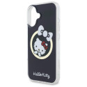 Kryt Hello Kitty IML Fun bow pro iPhone 16 – černý