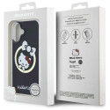 Kryt Hello Kitty IML Fun bow pro iPhone 16 – černý
