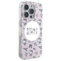 Kryt Hello Kitty IML All Over Paris pro iPhone 16 Pro Max - růžová
