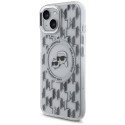 Kryt Karl Lagerfeld IML Monogram iPhone 15 – clear