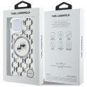 Kryt Karl Lagerfeld IML Monogram iPhone 15 – clear