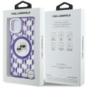 Kryt Karl Lagerfeld IML Monogram pro iPhone 15 - fialová