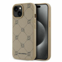 Kryt Karl Lagerfeld MAGSAFE Karl Head pro iPhone 15 - beige
