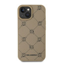 Kryt Karl Lagerfeld MAGSAFE Karl Head pro iPhone 15 - beige