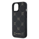 Kryt Karl Lagerfeld KARL HEAD pro iPhone 15 – černá