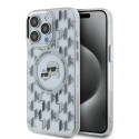 Kryt Karl Lagerfeld IML Monogram pro iPhone 15 Pro Max - clear