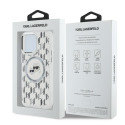 Kryt Karl Lagerfeld IML Monogram pro iPhone 15 Pro Max - clear