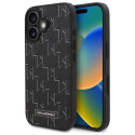 Kryt Karl Lagerfeld HOT STAMP pro iPhone 16 - černý