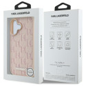 Kryt Karl Lagerfeld HOT STAMP pro iPhone 16 - růžová