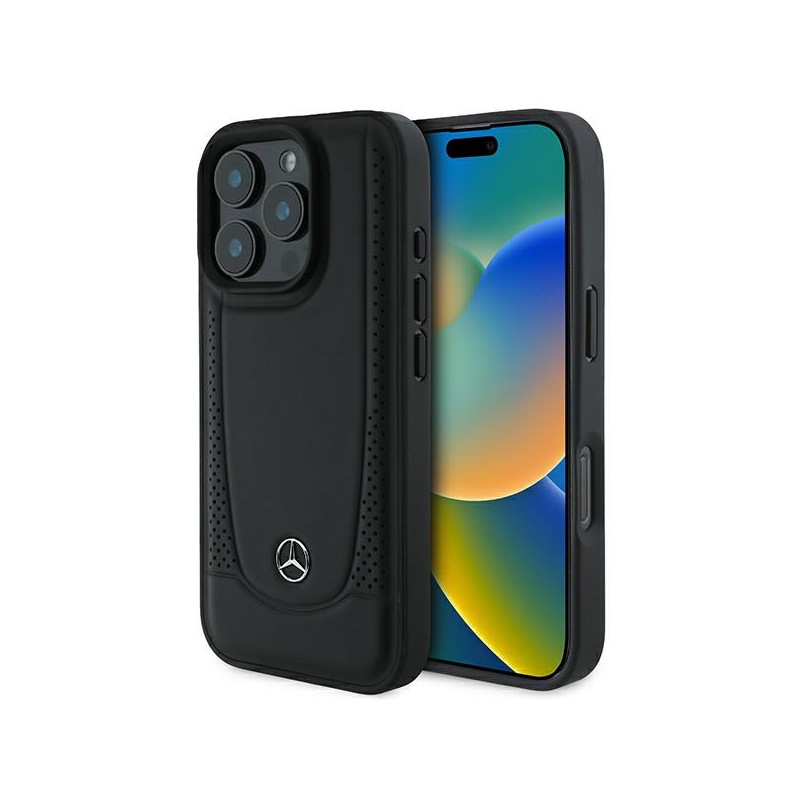 Kryt Mercedes URBAN Case pro iPhone 16 Pro Max - black