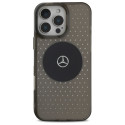 Kryt Mercedes MB CASE STAR PATTERN iPhone 16 Pro černý