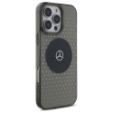 Kryt Mercedes MB CASE STAR PATTERN iPhone 16 Pro černý