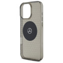 Kryt Mercedes MB CASE STAR PATTERN iPhone 16 Pro černý